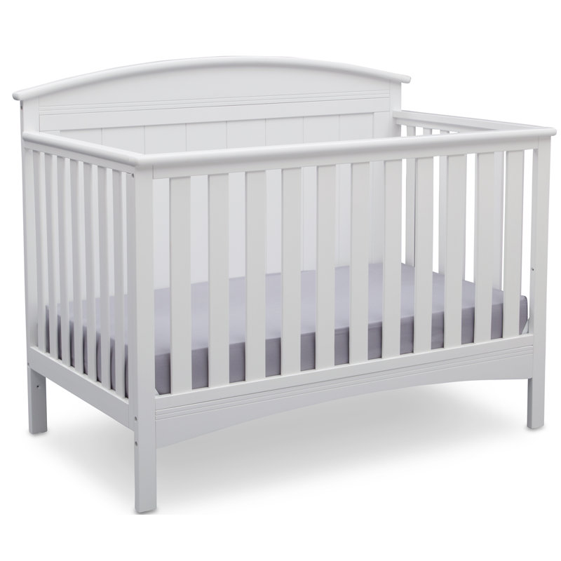 Archer 4 in 1 Convertible Crib Bianca White